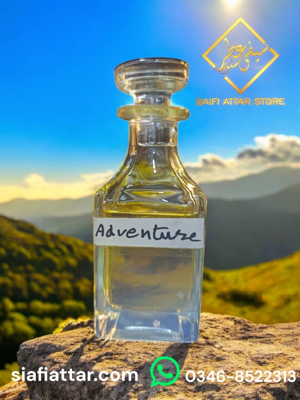 Adventure Attar for men – Saifi Attar